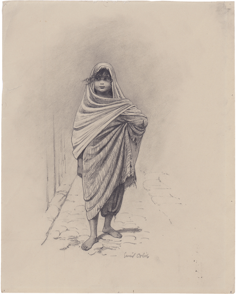 Lot 8210, Auction 126, Orlik, Emil, Orientalisches Mädchen