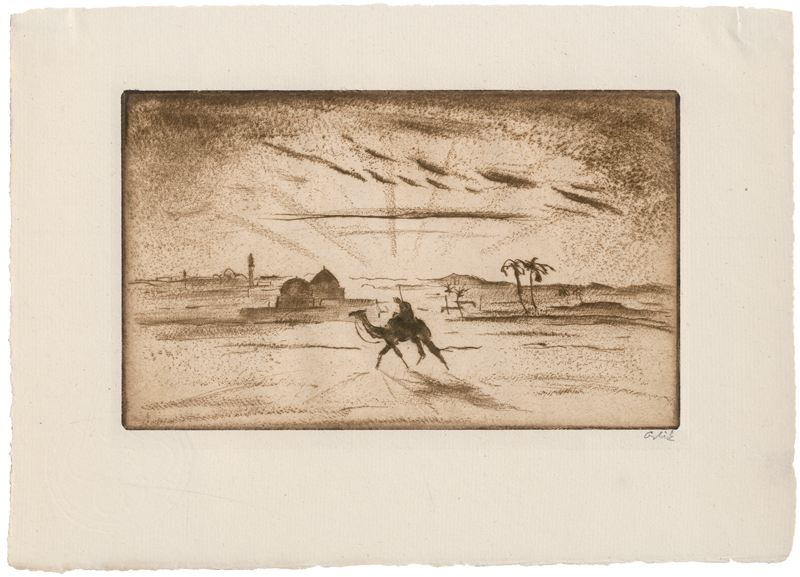 Lot 8220, Auction 126, Orlik, Emil, Aus Ägypten