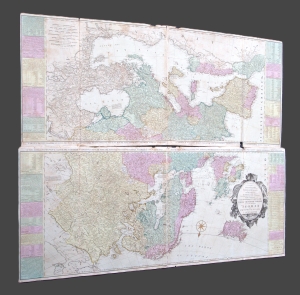 Los 1 - Bowles, Henry Carington - New Four-sheet-Map Atlas of the World displayed - 2 - thumb