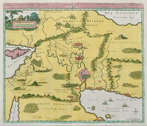 Lot 23, Auction  127, Huet, Pierre Daniel, Carte de la situation du paradis terrestre