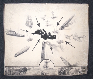 Los 499 - Kley, Heinrich - Atlantropa-Ausstellung Wien 1932. 3 Tafeln mit 5 Darstellungen - 3 - thumb