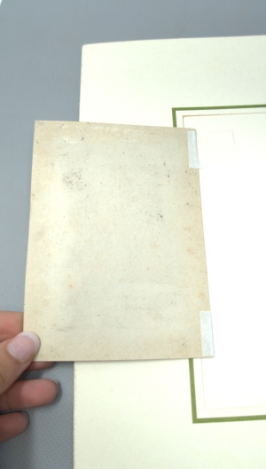 Los 1023 - Ecclesia militans - Stundenbuchminiaturen. 2 Miniaturmalereien in Gold und Farben auf Pergament - 4 - thumb