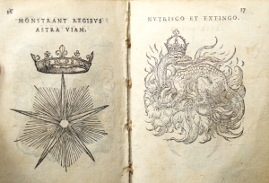 Los 1175 - Paradin, Claude - Devises Heroiques. Lyon, Jean de Tournes, 1551. - Erste Ausgabe der ersten Sammlung von Sinnbildern, die zur Erklärung verschiedener Embleme dienen - 11 - thumb