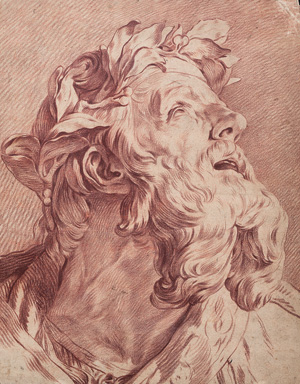 Lot 1269, Auction  127, Antike Studien, Zwei Rötelzeichnungen