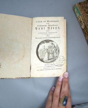 Los 2022 - Cramer, Carl Gottlob - Leben und Meinungen auch seltsamliche Abenteuer Paul Ysops + Ysopiana - 3 - thumb