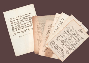 Lot 2524, Auction  127, Holtei, Carl von, 9 Briefe und 1 Gedichtmanuskript. 1823-1873