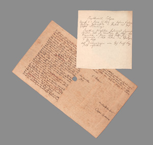 Los 2531 - Sagittarius, Caspar - Brief an Johannes Lader. 1675 - 0 - thumb