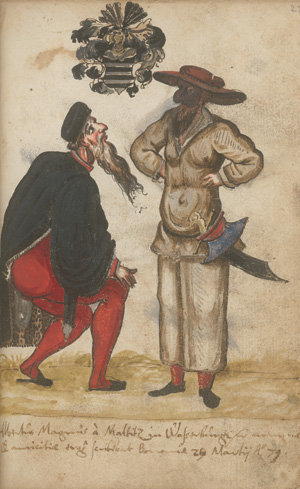 Los 2533 - Stammbuch - des Sebald Welser, Ratsherrn aus Nürnberg. 1575-1580 - 1 - thumb