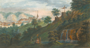 Lot 2535, Auction  127, Stammbuch, eines "Heggi" Kaufmann aus Bern (Schweiz) 1809--1815 + Beilagen