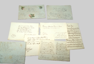 Los 2541 - Stammbuch-Kassette - eines jungen Herrn Zehme aus Kreypau bei Leuna. 1806-1819 - 2 - thumb