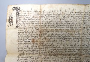 Los 2585 - Deutsche Urkunden - Sammlung des Germanisten und Mediaevisten Gerhard Eis (1908-1982). - 2 - thumb