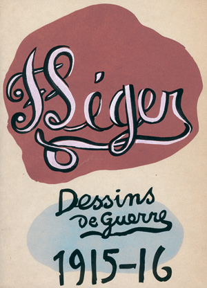 Lot 3208, Auction  127, Cooper, Douglas und Léger, Fernand - Illustr., Dessins de guerre 1915-1916