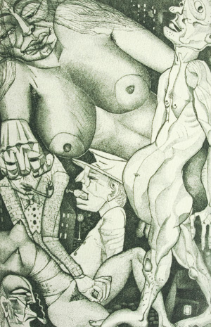 Lot 3291, Auction  127, Rimbaud, Arthur und Naumann, Hermann, Gedichte. Mit 9 (statt 10) Orig.-Radierungen und 8 Orig.-Punzenstichen von Hermann Naumann, alle signiert.Leipzig, Reclam, 1976