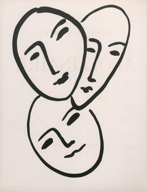 Lot 3296, Auction  127, Rouveyre, André, Apollinaire. Paris, Raisons d'être, 1952. Eines von 30 arabisch nummerierten Exemplaren (Gesamtauflage: 350) auf "...grand velin d'arches" und mit signiertem Druckvermerk vom Autor und vom Künstler