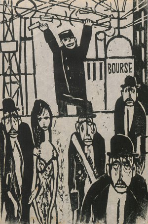 Lot 3366, Auction  127, Wyss, Robert-Charles, Histoire du Soldat. 13 Images. 14 signierte und datierte Original-Holzschnitte 