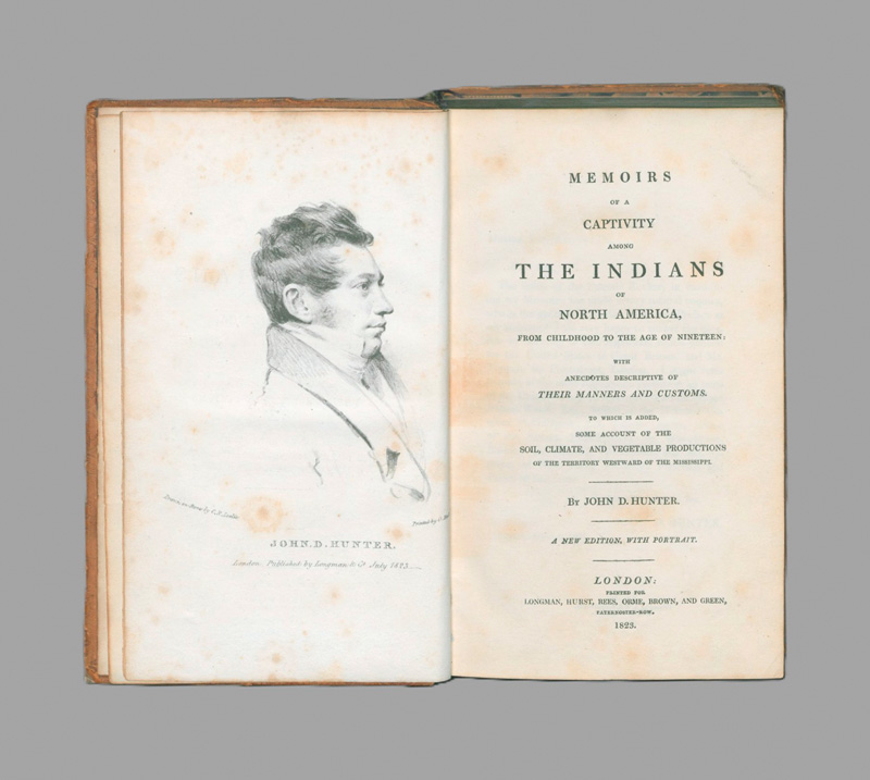 Lot 76, Auction 127, Hunter, John Dunn, Memoirs of a Captivity among the Indians of North America