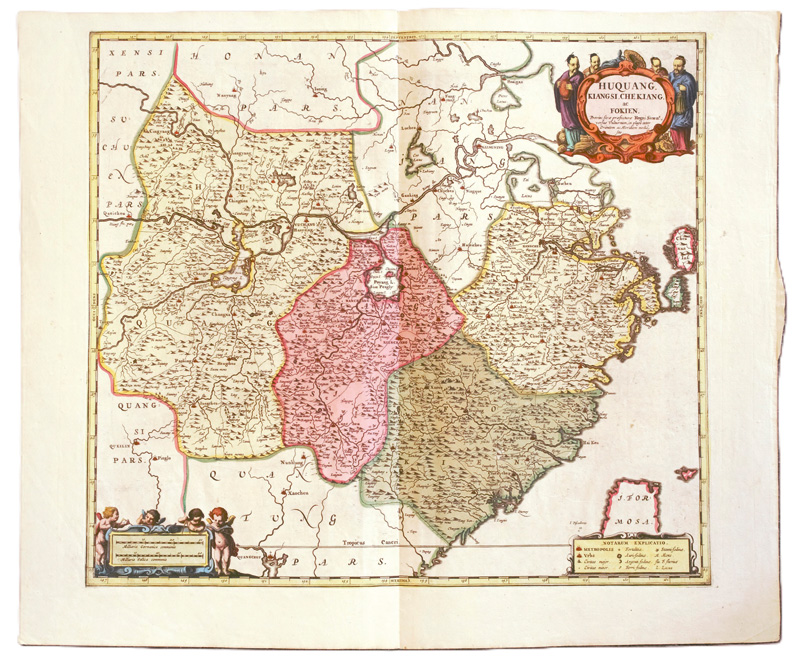 Lot 104, Auction 127, Janssonius, Joannes, Huquang, Kiangsi, Chekiang, AC Fokien