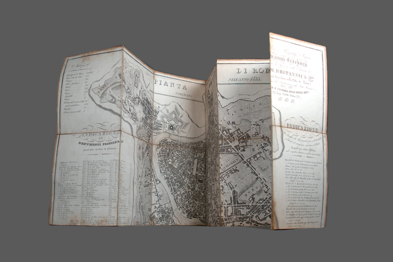 Lot 168, Auction  127, Nicoletti, Luigi, Pianta di Roma