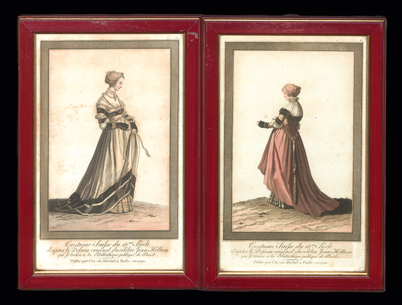 Lot 439, Auction  127, Mechel, Christian von, Schweizer Kostüme