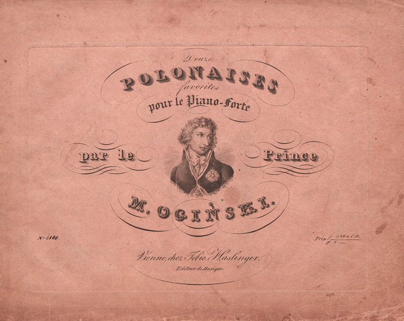 Lot 460, Auction  127, Oginski, Michal Kleofas, Douze Polonaises