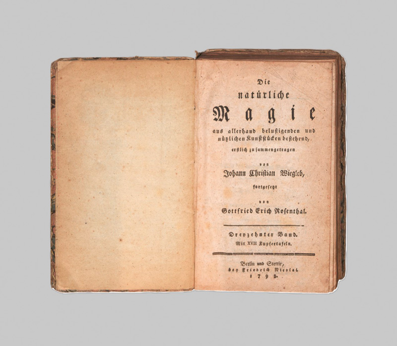 Lot 478, Auction  127, Wiegleb, Johann Christian, Die natürliche Magie aus allerhand belustigenden und nützlichen Kunststücken bestehend