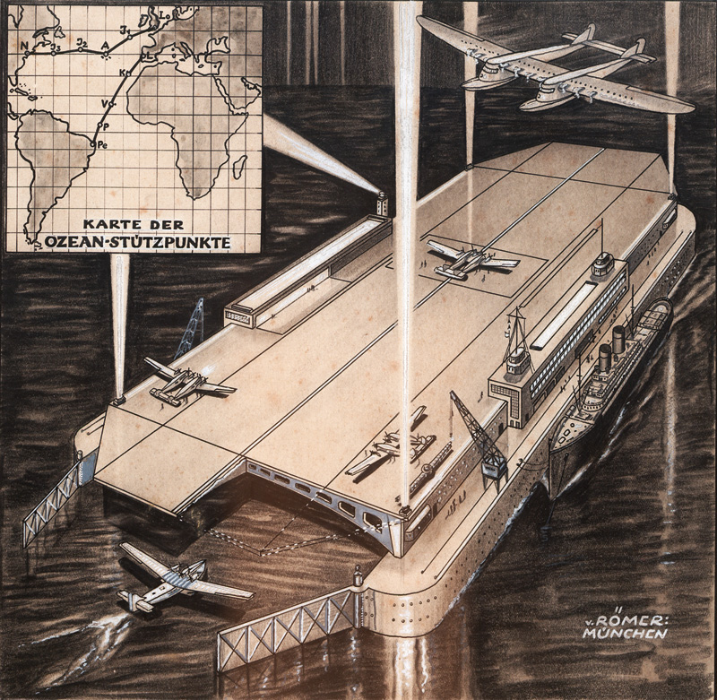 Lot 486, Auction  127, Atlantropa, Schautafeln der Ausstellung 1932. 