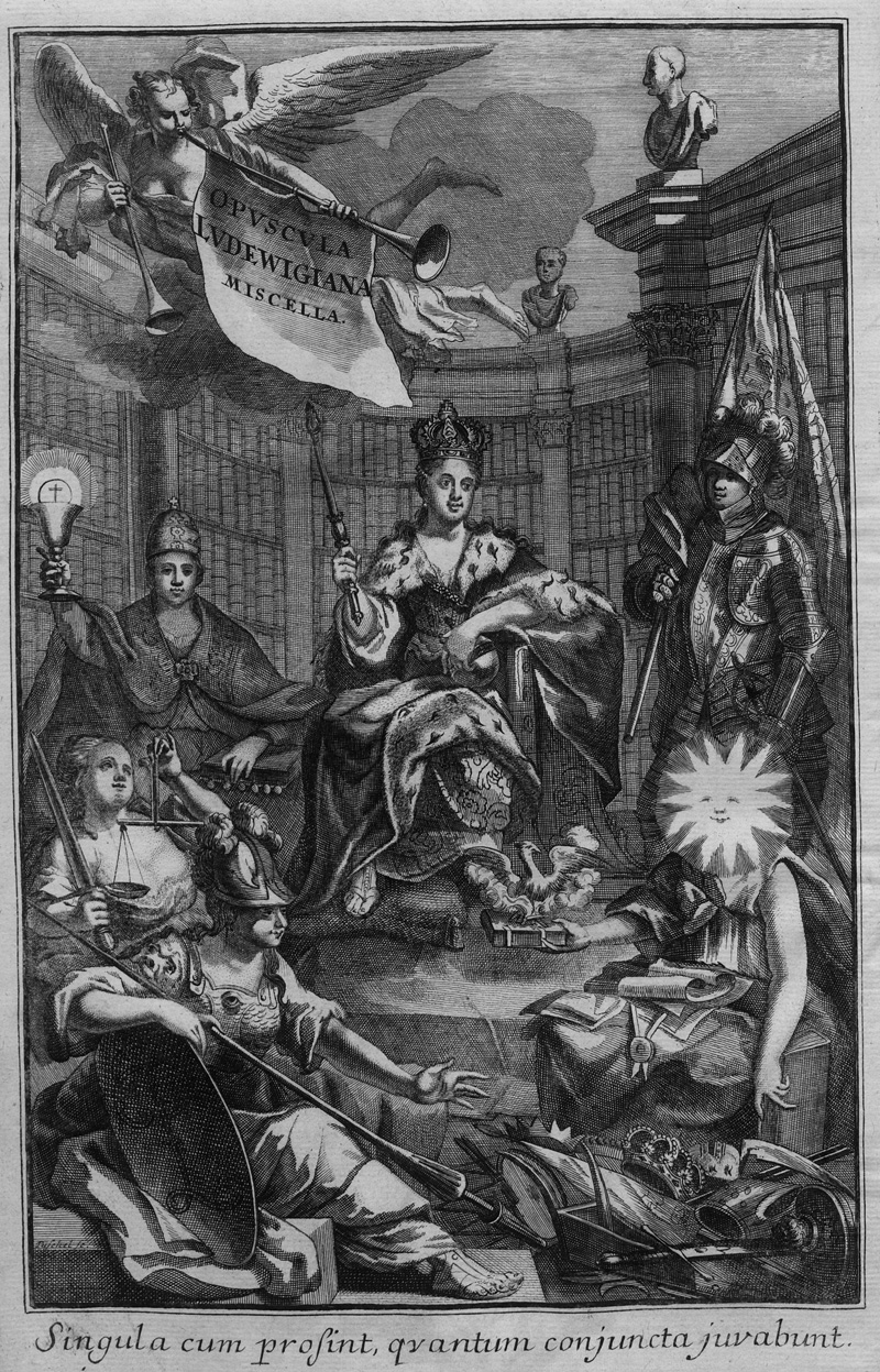 Lot 533, Auction  127, Ludewig, Johann Peter von, Opuscula miscella