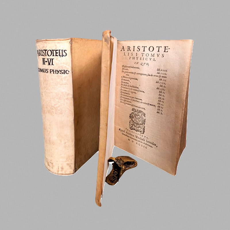 Lot 1076, Auction  127, Aristoteles, Tomus Physicus