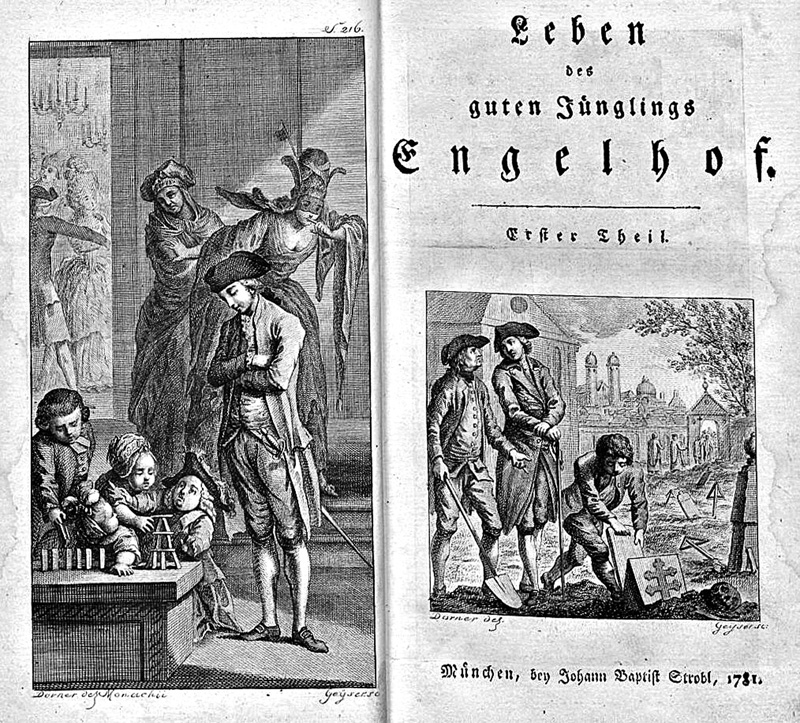 Lot 2169, Auction  127, Westenrieder, Lorenz von, Leben des guten Jünglings Engelhof