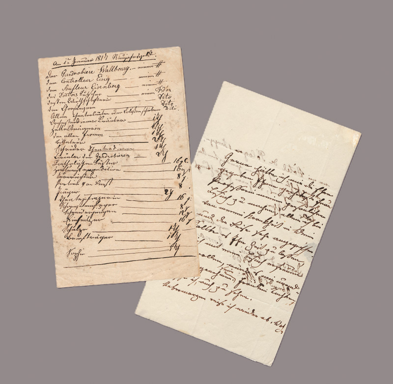 Lot 2641, Auction  127, Milder-Hauptmann, Anna, Brief an Henriette Solger in Dresden. 1836