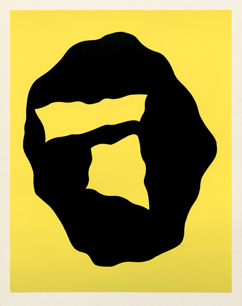 Lot 3015, Auction  127, Geh durch den Spiegel und Arp, Hans - Illustr., Folge 14 Hans Arp