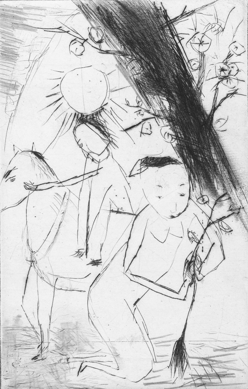 Lot 3021, Auction 127, Bashô, Matsuo und Ikemura, Leiko - Illustr., Hundertundelf Haiku (Vorzugsausgabe)