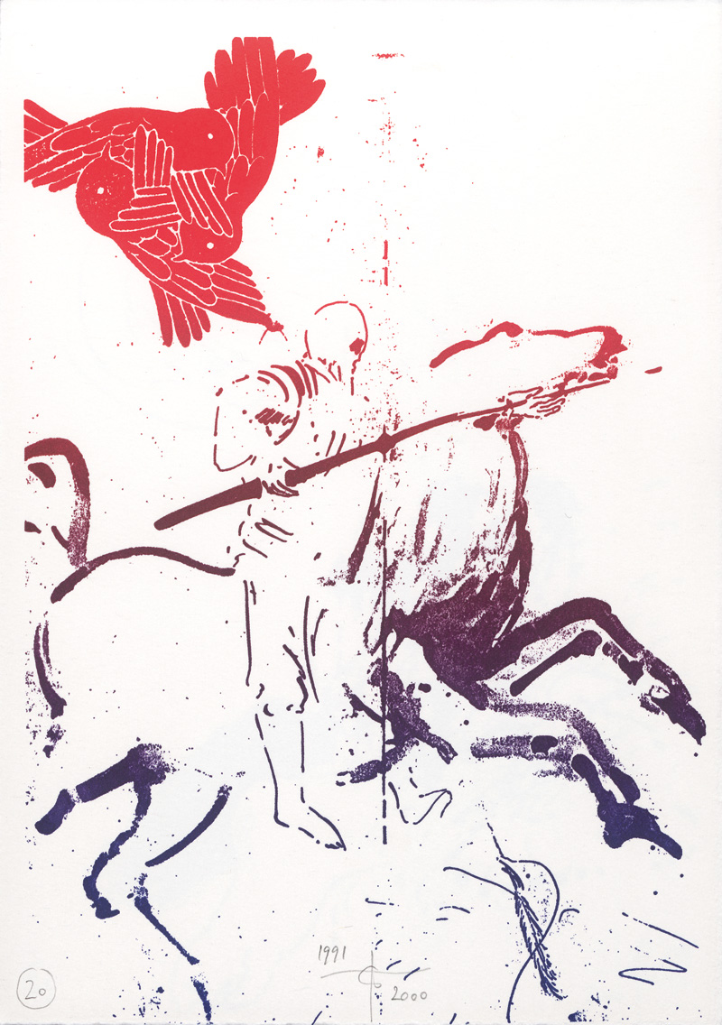 Lot 3130, Auction  127, Hafner, Jonas, 24 Bilder während eines Krieges. Mars auf Reisen