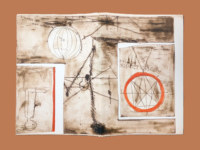 Lot 3146, Auction  127, Geh durch den Spiegel und Heyboer, Anton, Folge 37/1963 mit sechs Radierungen