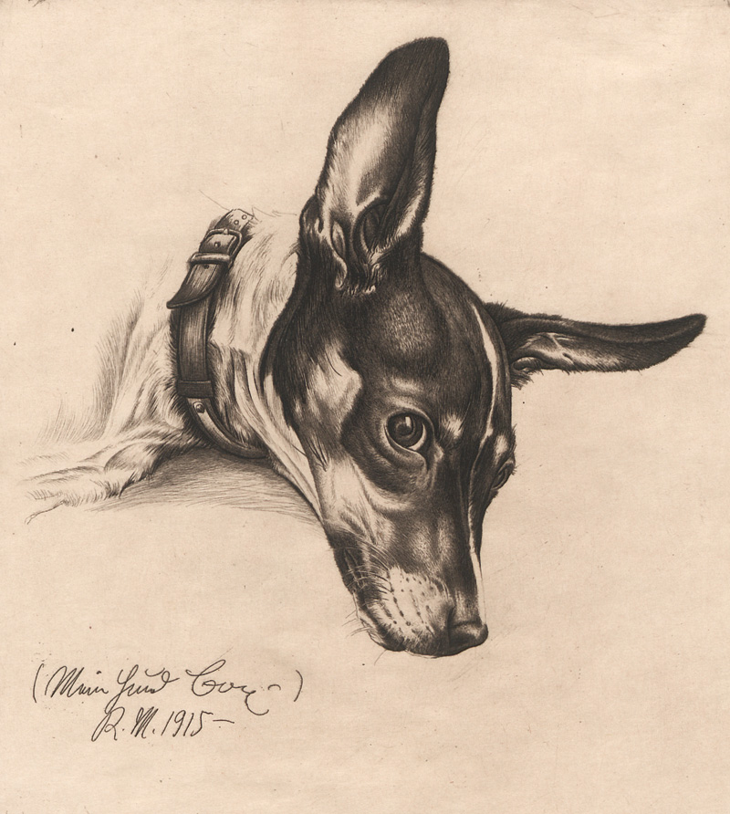 Lot 3242, Auction  127, Müller, Richard, Mein Hund Boy