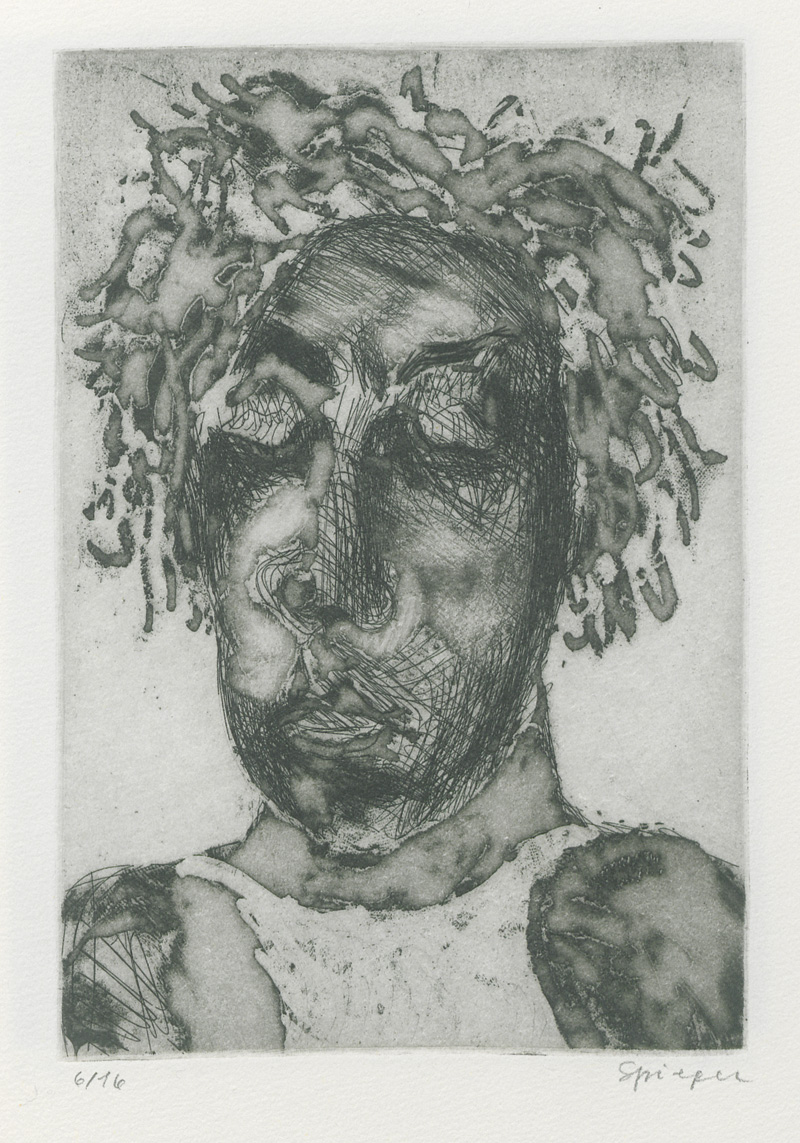 Lot 3317, Auction  127, Spiegel, Peter, Köpfe