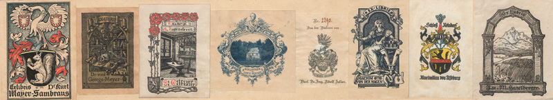 Lot 3370, Auction  127, Exlibris und Masereel, Frans, Sammlung von 23 gestochenen und geschnittenen Exlibris